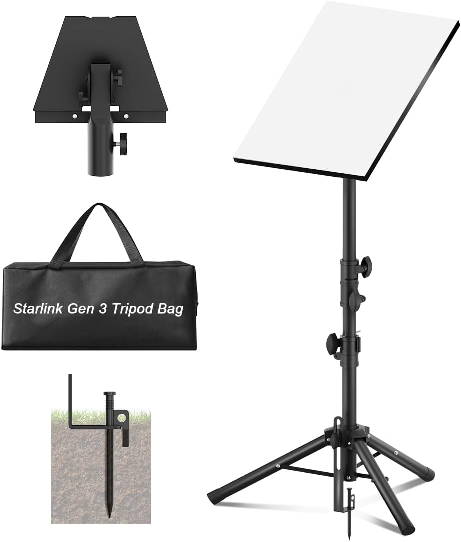 Starlink Gen 3 Tripod Mount with Adjustable Height and Design