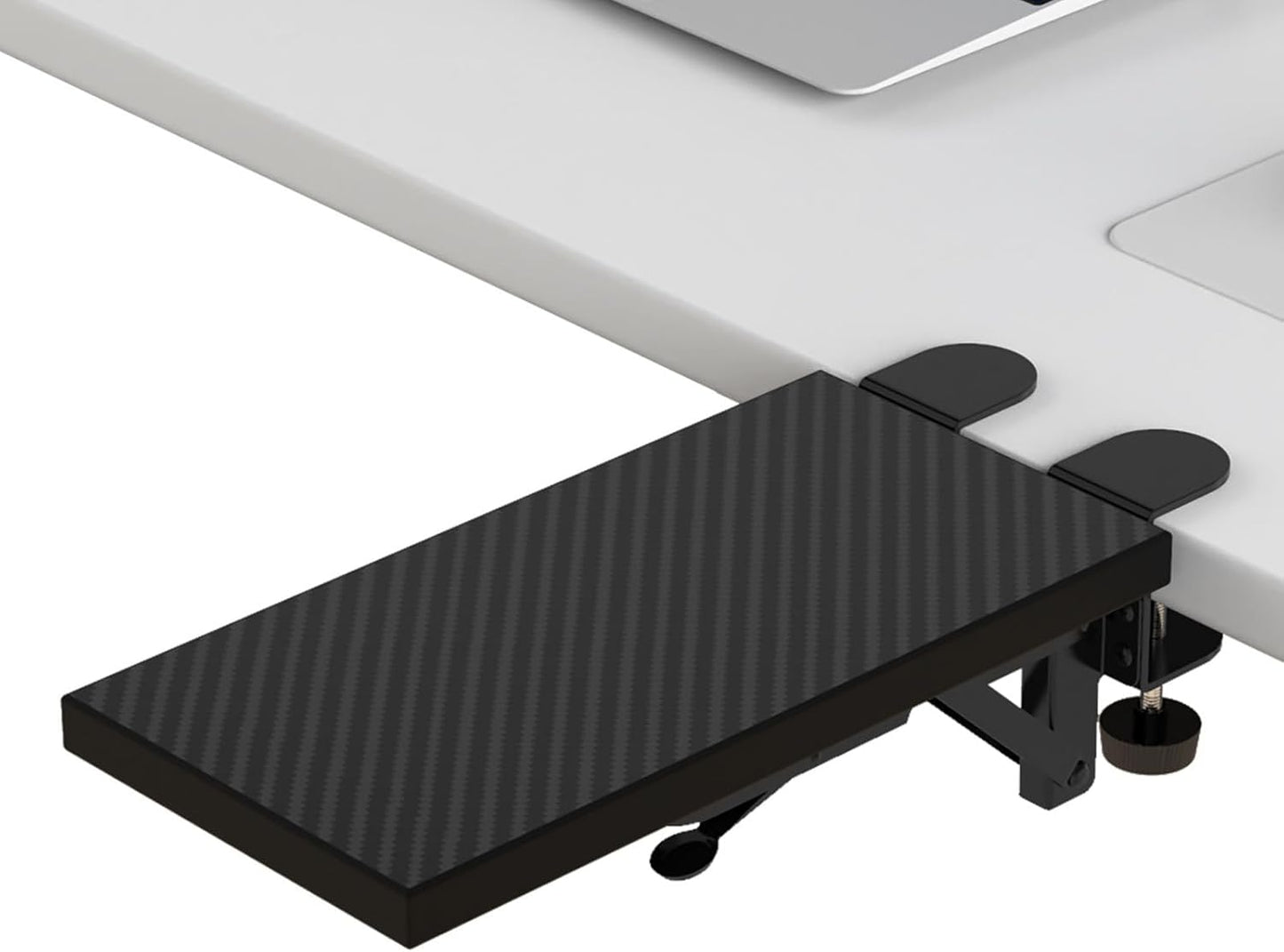 Ergonomic Clamp-On Desk Extension Tray by OUGIC - Comfort & Efficiency!