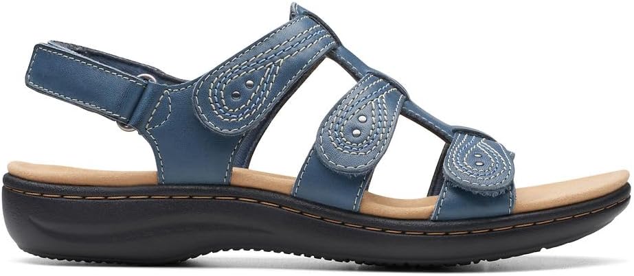 Clarks Women's Laurieann Vine Flat Sandal for Ultimate Comfort