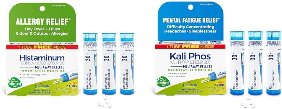 Boiron Homeopathic Allergy Relief for Headaches and Fatigue