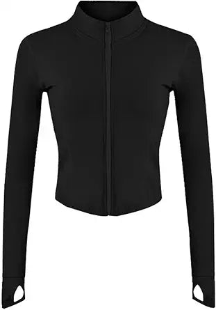 Lviefent Womens Lightweight Full Zip Running Track Jacket