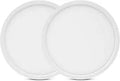 TALOYA Flush Mount LED Ceiling Light 2 Pack, 12in Round - Slim 5000K