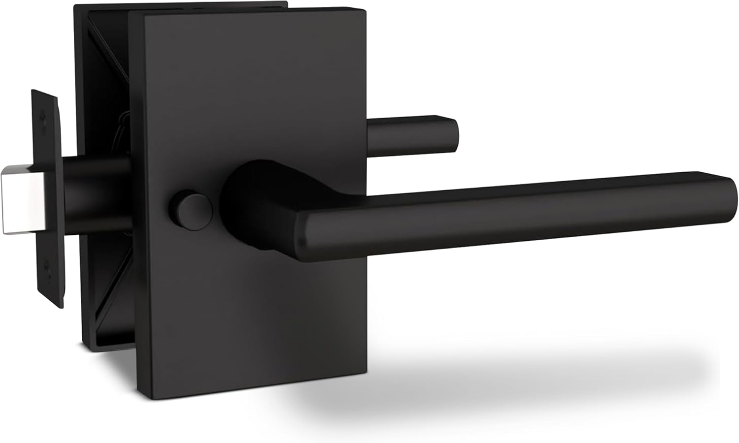 Mega Handles Glamor Privacy Door Handle Set for Hallway & Bathroom