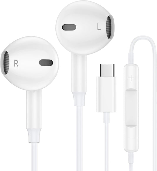 Crystal Clear Sound with Type C Earphones by ABCPOW