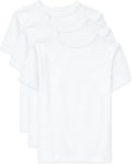 Boys' Essential V Neck Short Sleeve T-Shirts Set for Daily Comfort