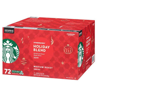 Starbucks Coffee Holiday Blend K Cup Pods for Festive Mornings