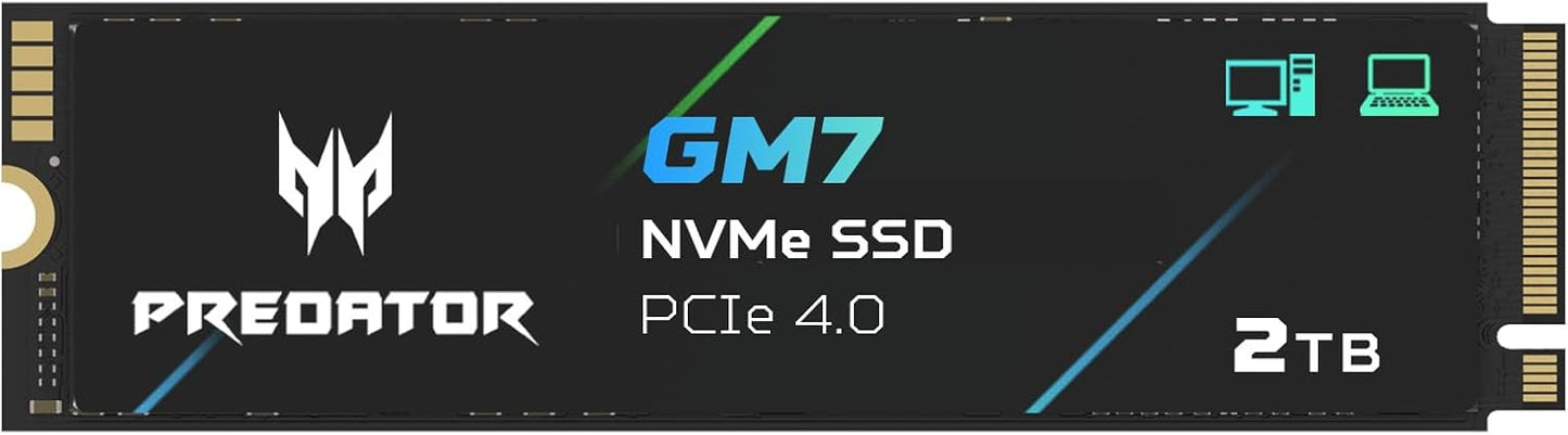 Predator GM7 2TB SSD: Unmatched Speed for Gaming and More
