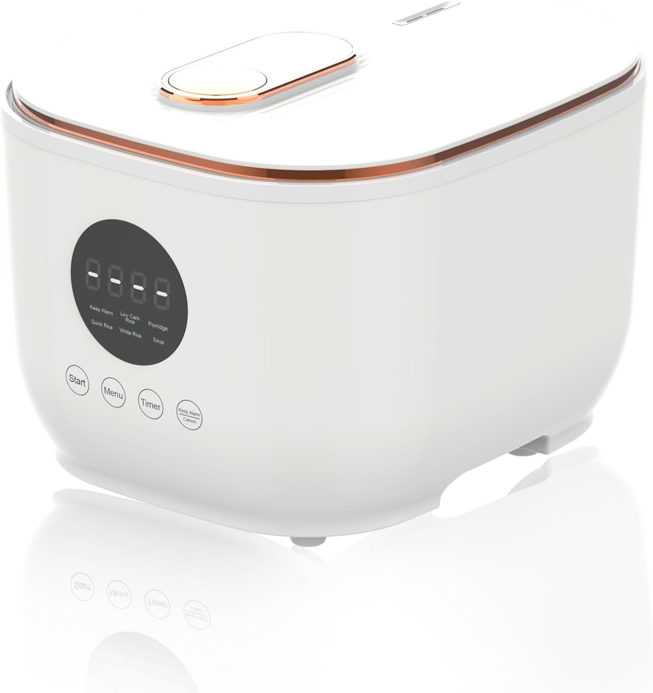 3L Healthy Low Carb Rice Cooker with Multi-Function Cooking