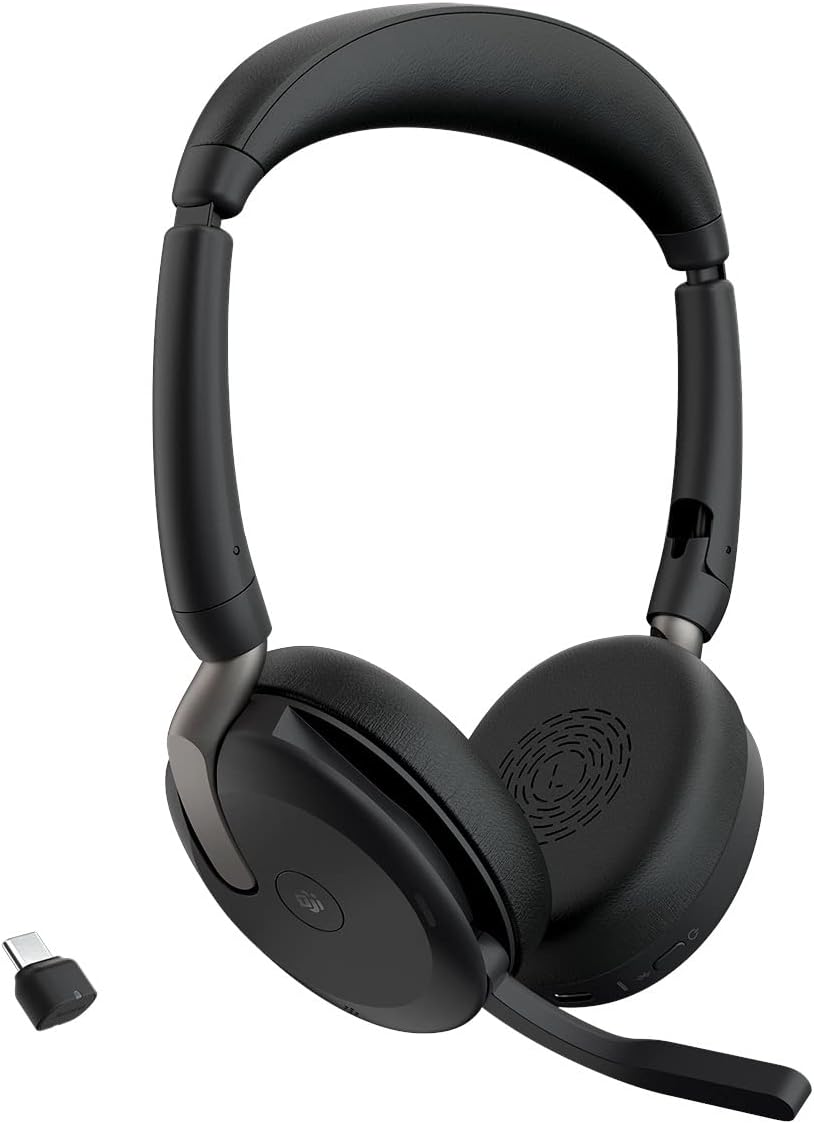 Jabra Evolve2 65 Flex - ClearVoice Noise-Canceling