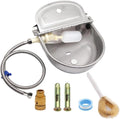 Automatic Animal Drinking Water Bowl with Float Valve - Durable