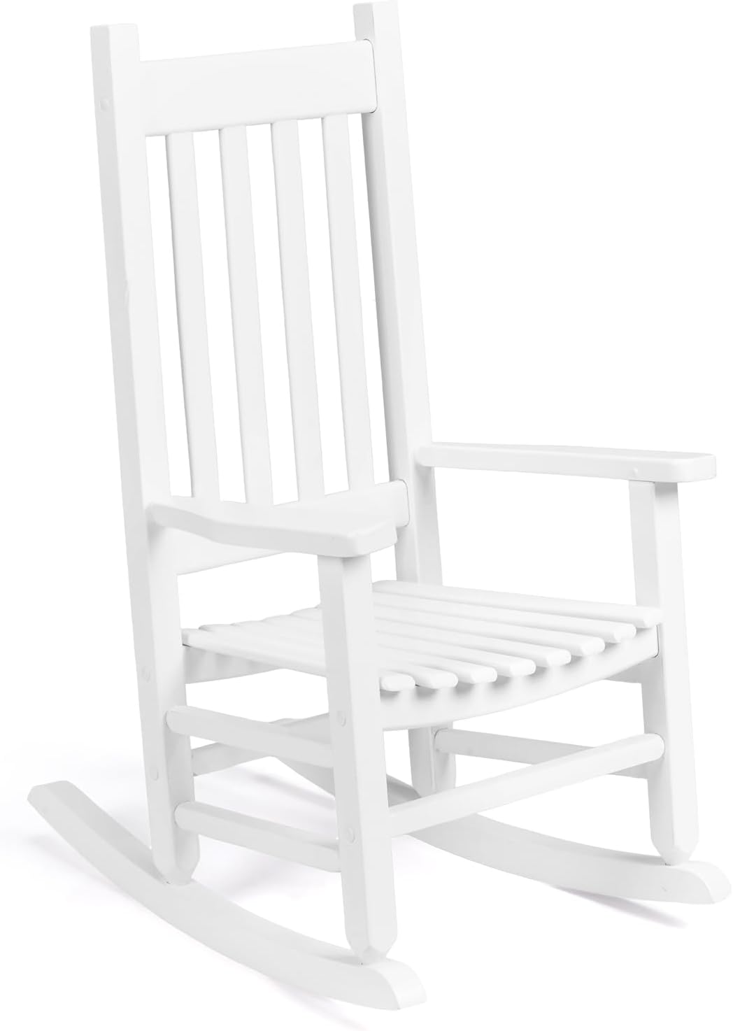 VINGLI All Weather Kids Rocking Chair - Comfortable Patio Rocker