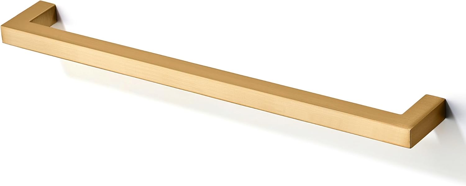 TUNNY 5 Pack Square Solid Cabinet Handles for Modern Furniture