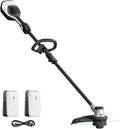 Litheli 2x20V 14 in Brushless Cordless String Trimmer - Efficient Lawn