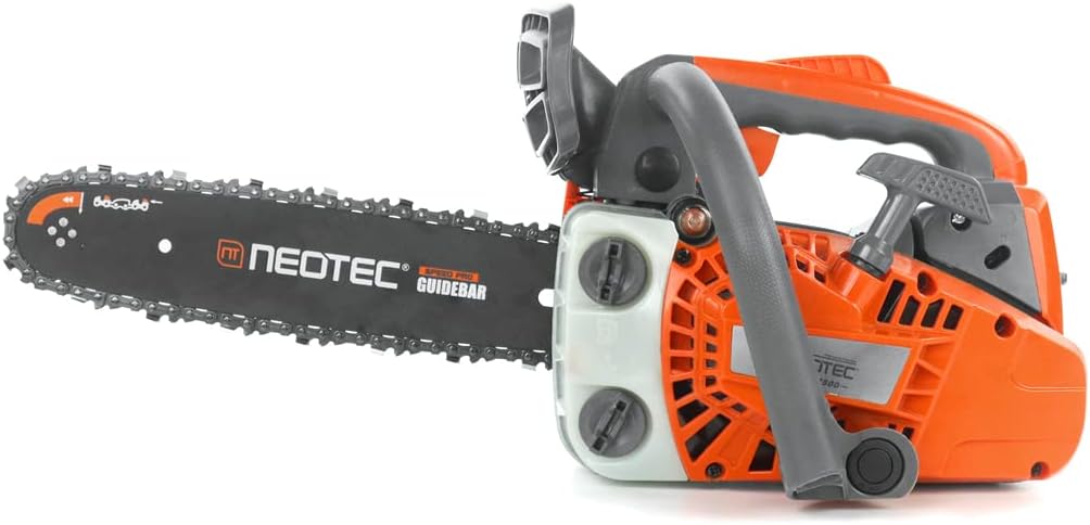 NEO-TEC 12ft' Top Handle Gas Chainsaw for Easy Wood Cutting
