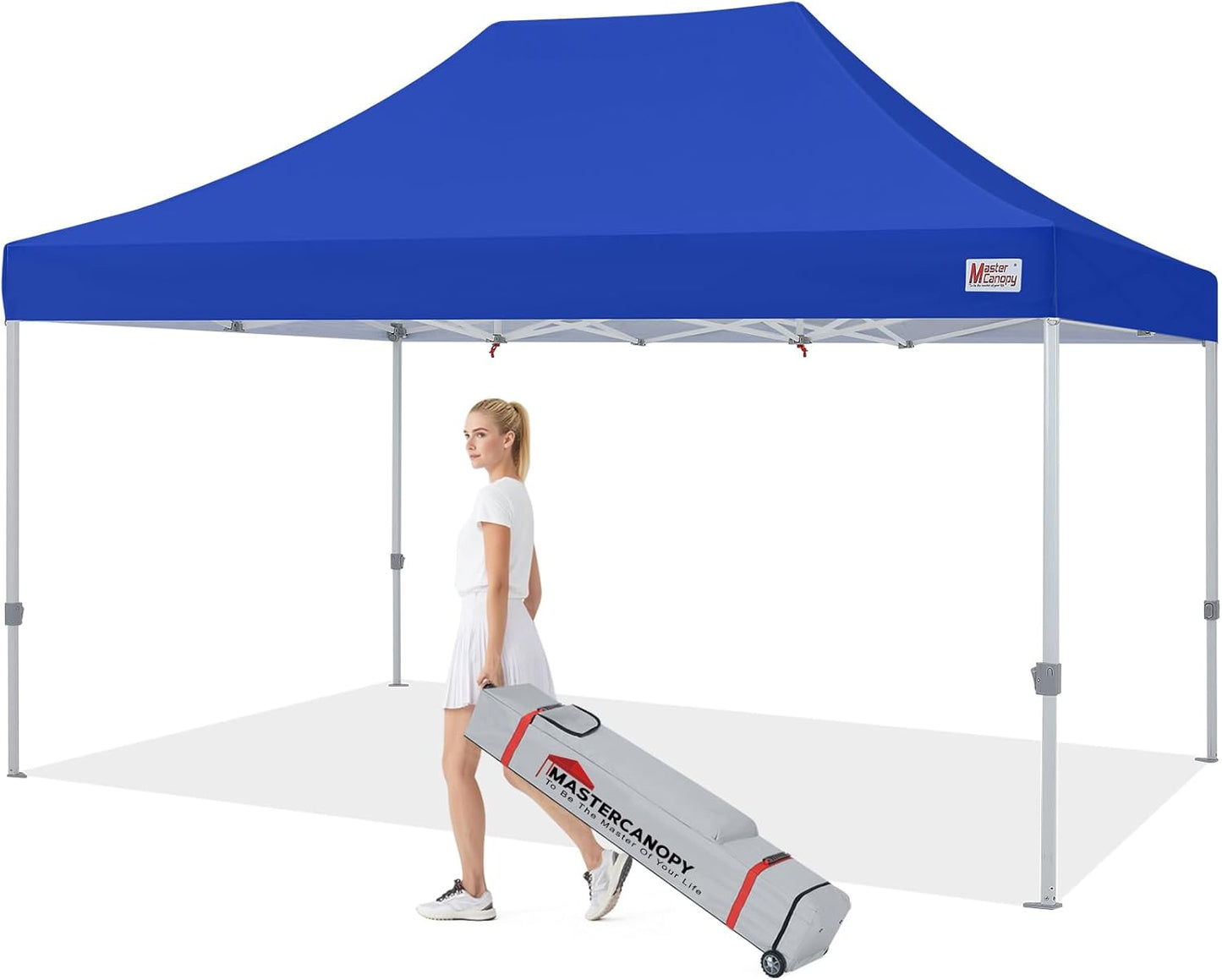 MASTERCANOPY 10x15 Pop Up Canopy Tent for Outdoor Events