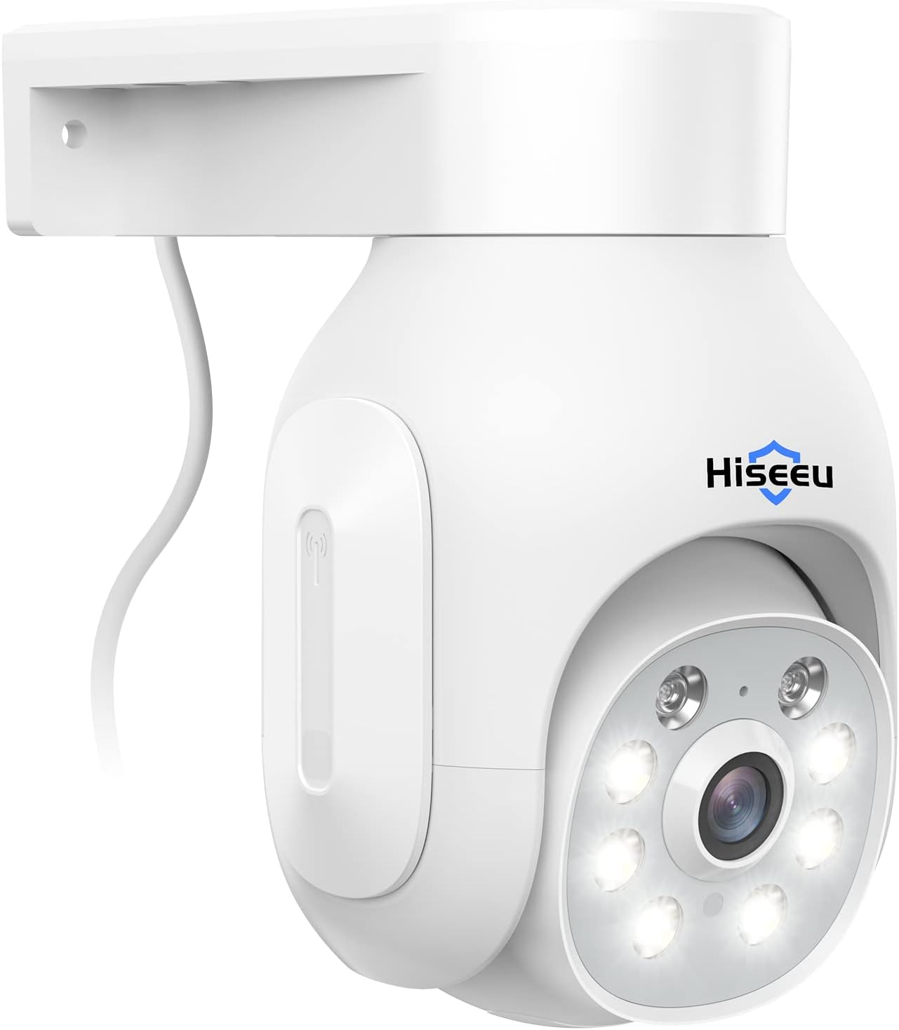 Hiseeu Wireless Security Camera Outdoor with Color Night Vision
