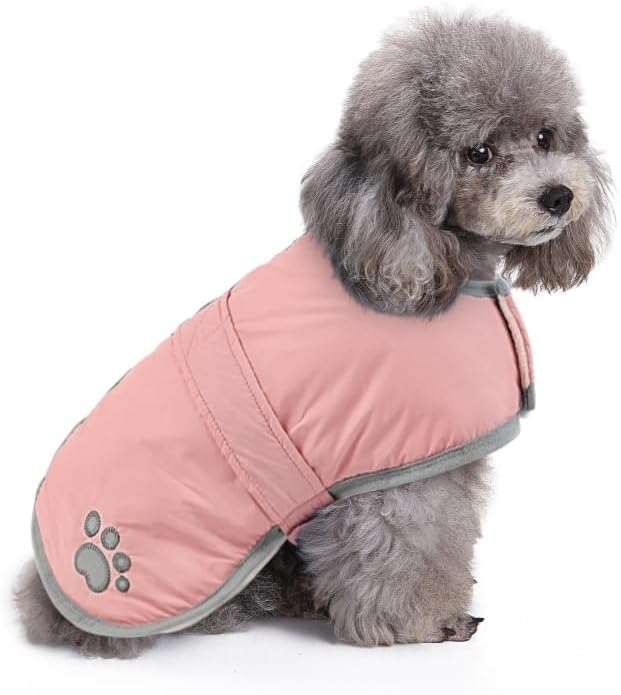 Queenmore Winter Coat for Dogs - Fleece Puffer Vest XL
