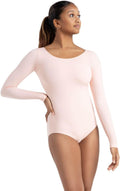 Long Sleeve Leotard - Soft, Stretchy Everyday Ballet Top