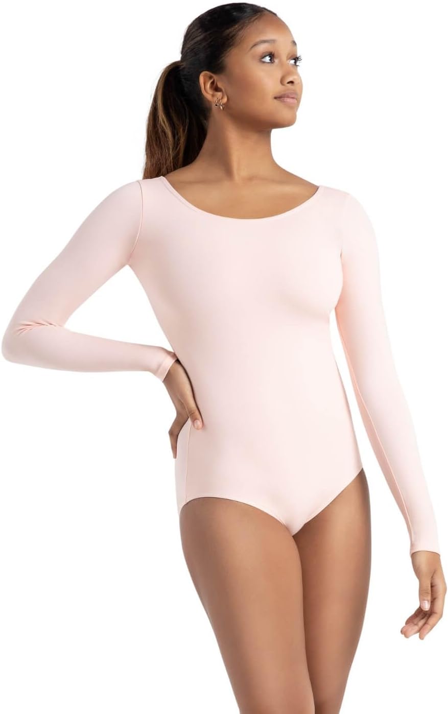 Capezio Long Sleeve Leotard for Women - Soft and Breathable Fit