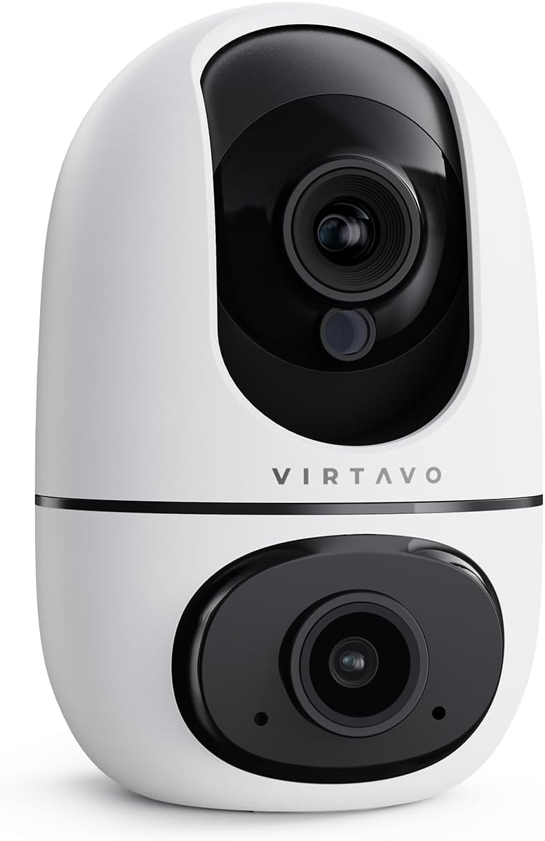 Virtavo XD1: Dual-Lens 360 PTZ Security Cam