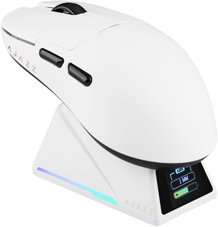 AJ159 APEX Wireless Mouse with Magnetic Charging and Display