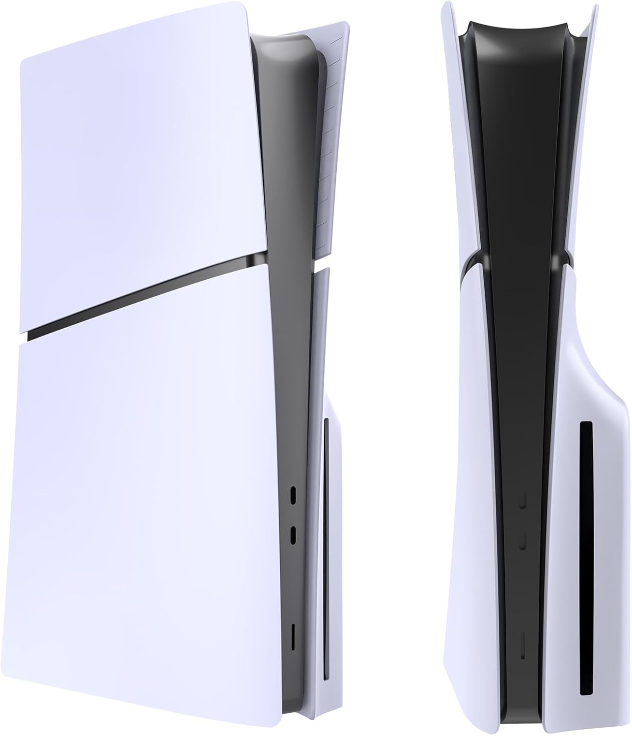 White Slim PS5 Plates by IMOFEE