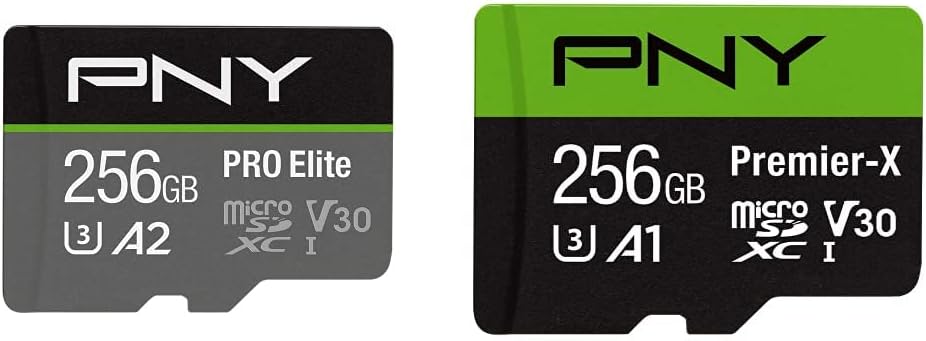 PNY 256GB PRO Elite and Premier-X microSDXC Cards Review