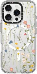 Clear iPhone 16 Pro Case - Dreamy Floral Pattern - Lasting Clarity