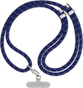 CASETiFY 8mm Rope Cross Body Strap with Card - Navy Blue