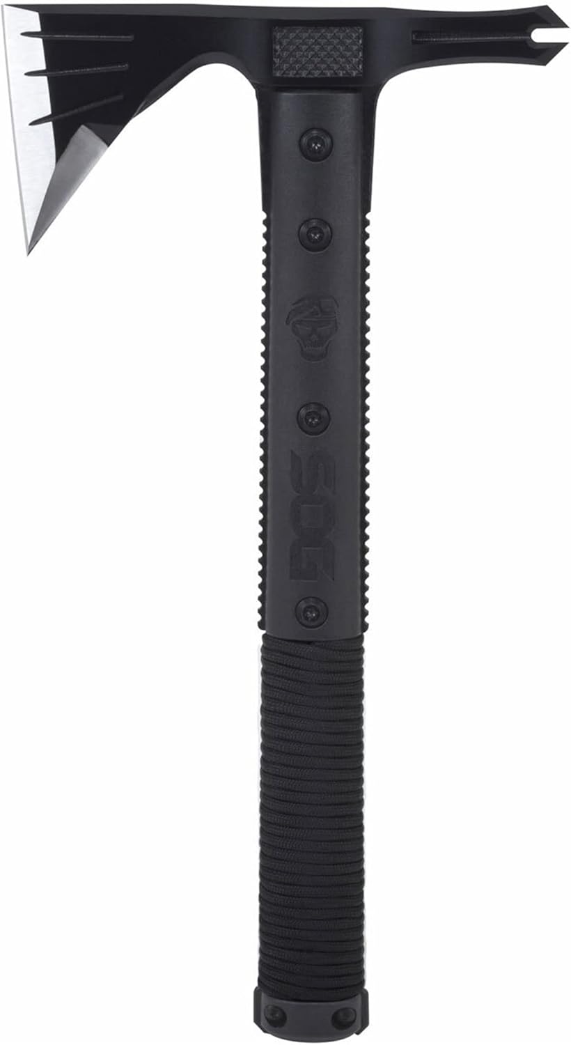 SOG Survival Hawk Tactical Hatchet - Multi-Purpose Outdoor Tool