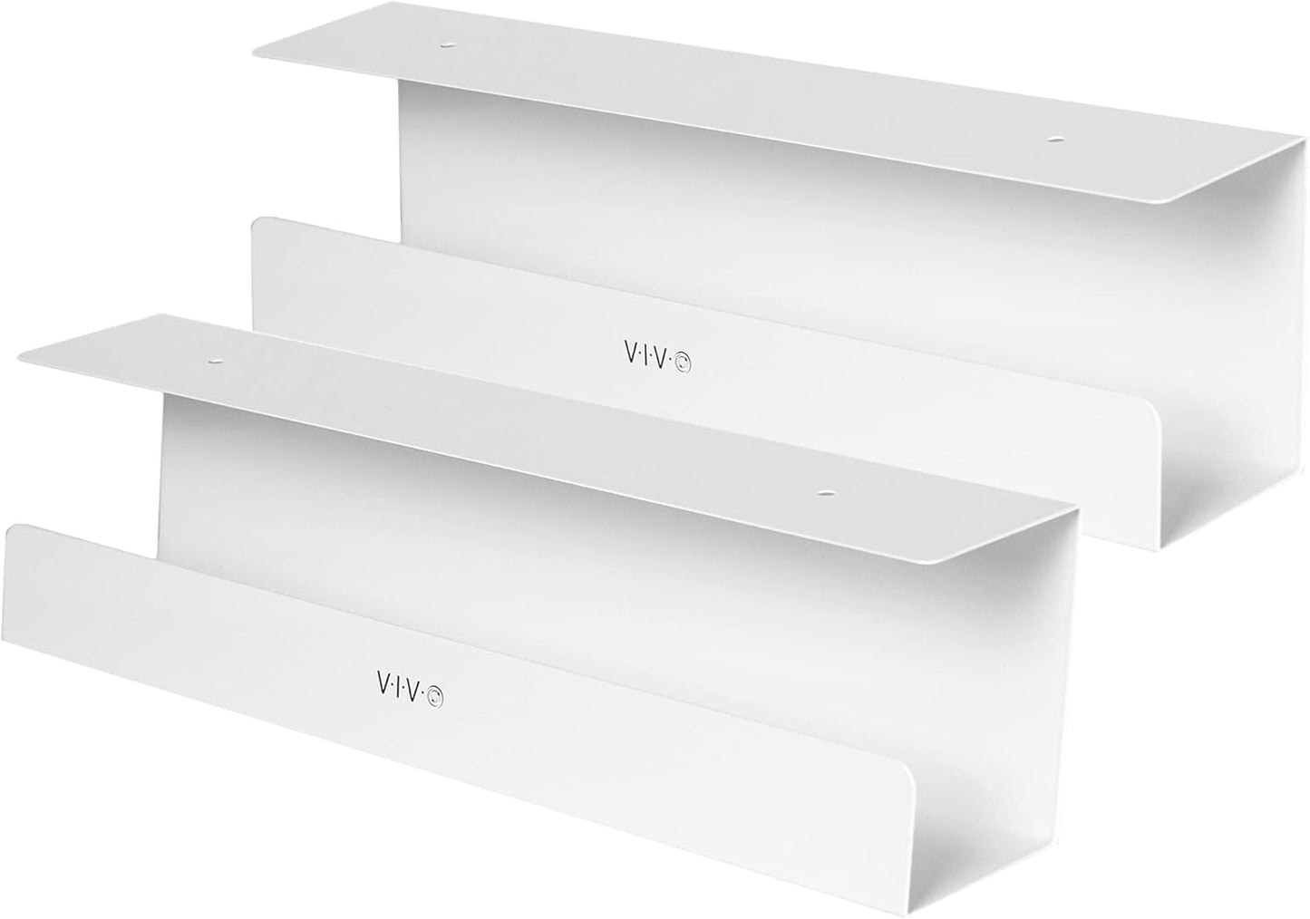 VIVO 2 Pack Under Desk Cable Management Tray for Clean Setup