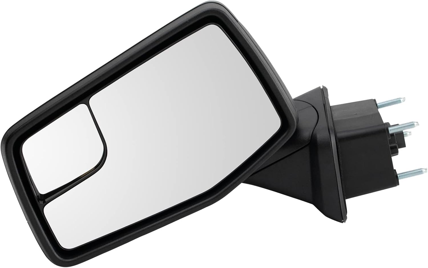 TRQ Driver Side Power Heated Manual Folding Mirror for GMC Sierra