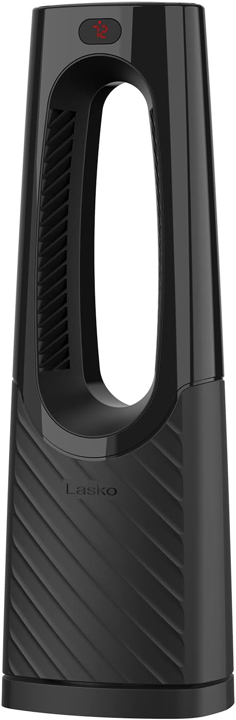 Lasko Bladeless Tower Heater: Enhanced Safety, Remote Control, 1500W