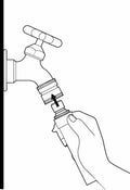 Orbit 10-Pack 58117N Connect Hose Quick Connector Set - Fast Swapping