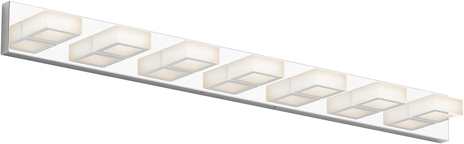 46in LED Chrome Vanity Lights for Modern Bathroom Lighting