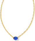 Kendra Scott Cailin Pendant Necklace - Blue Crystal Everyday Sparkle