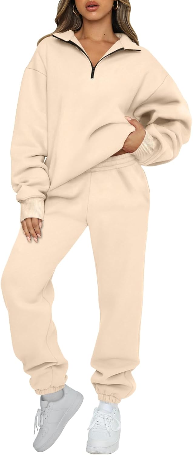 AUTOMET Women's Sweatsuits 2 Piece Outfits for Cozy Fall Days