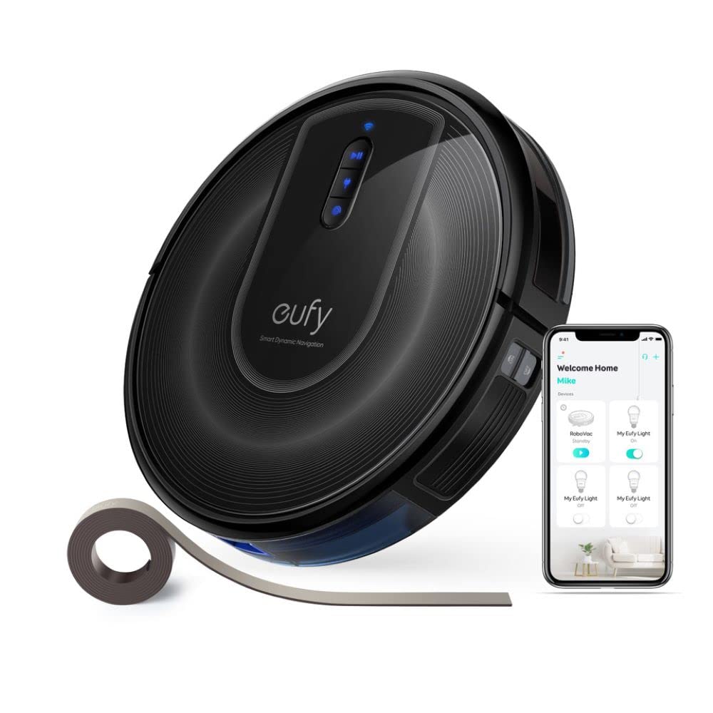 eufy RoboVac G30 Verge - Smart Home Mapping & Powerful Suction