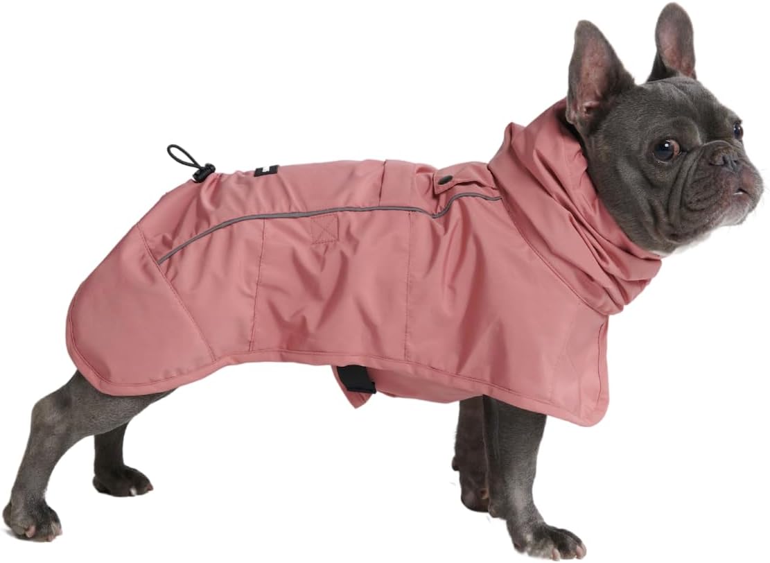 Spark Paws Dog Raincoat for All Sizes - Waterproof & Windproof