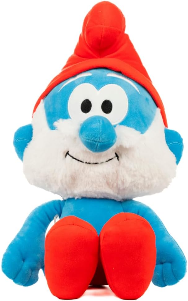 Papa Smurf Plush Cuddle Pillow Buddy for Cozy Snuggles