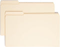 Smead File Folder 1/3-Cut Left Tab Legal Manila - Durable Organization