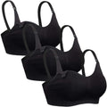 Nursing Bras for Mom Breastfeeding Seamless Sleep Bra 3Pack