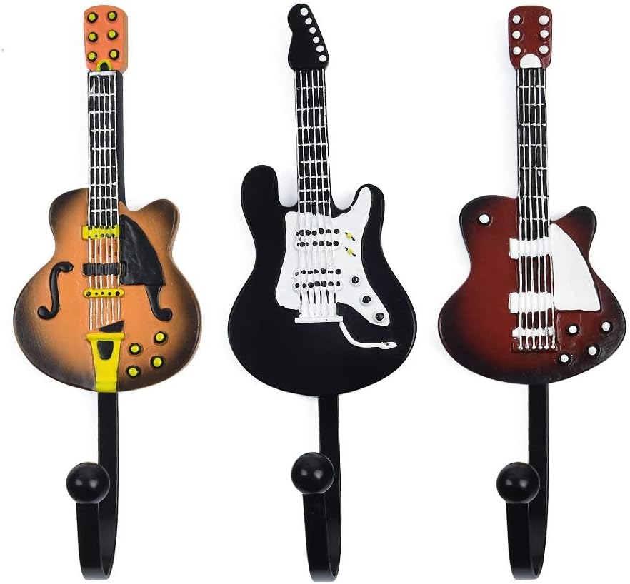 Vintage Guitar Hooks - Heavy Duty 3-Pack