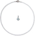 Natural Crystal Stone Beaded Necklace Choker - Rhythmic 4mm/2mm Design