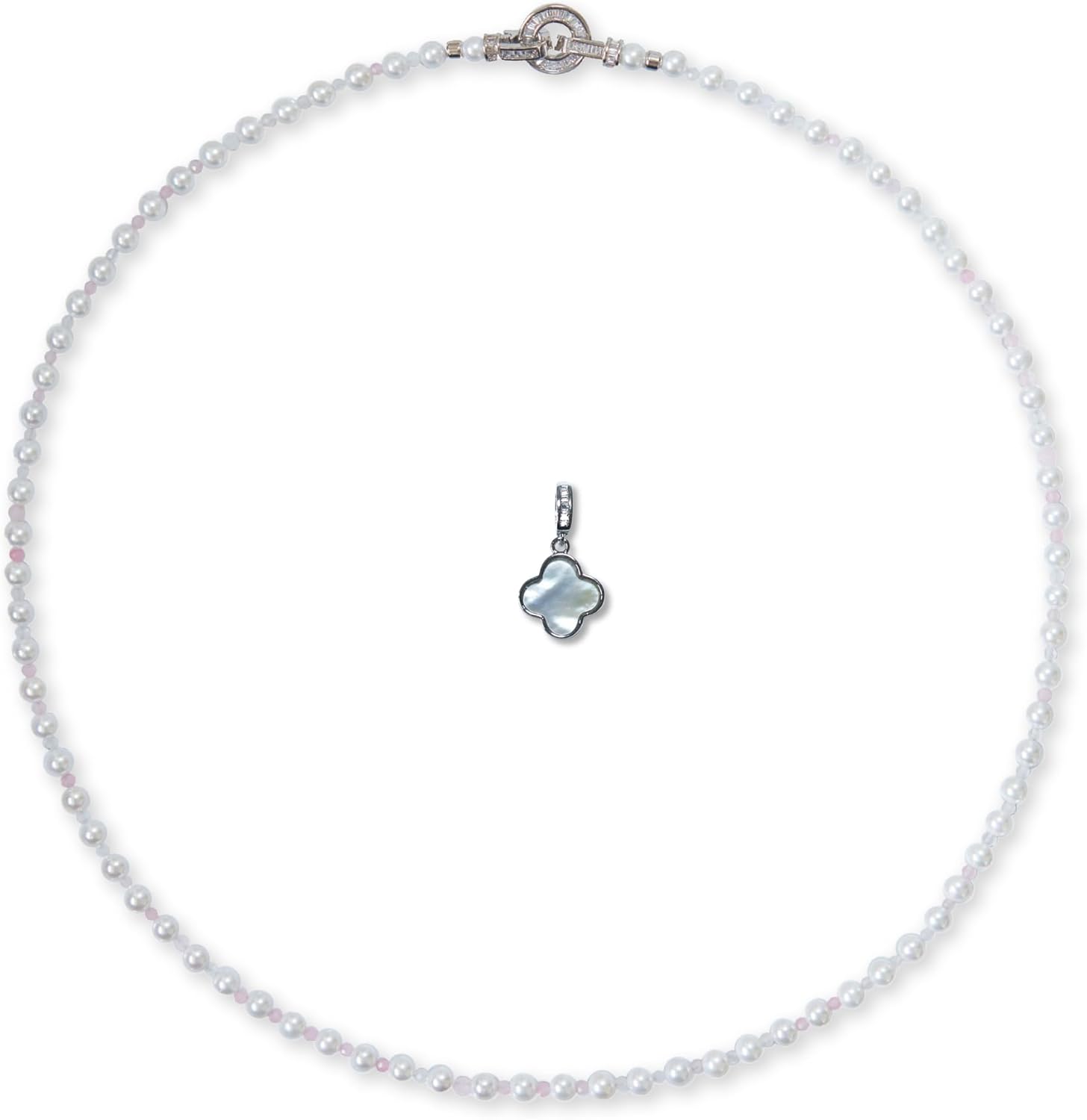 Natural Crystal Stone Beaded Necklace Choker for Unique Style