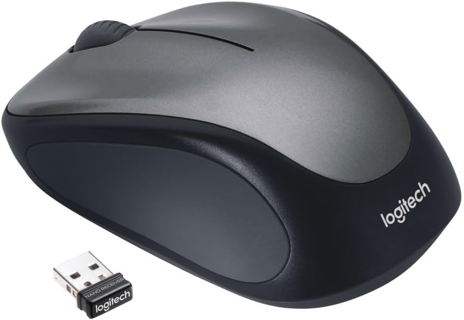 Logitech M317 Wireless Mouse - Precise Tracking & Long Battery Life