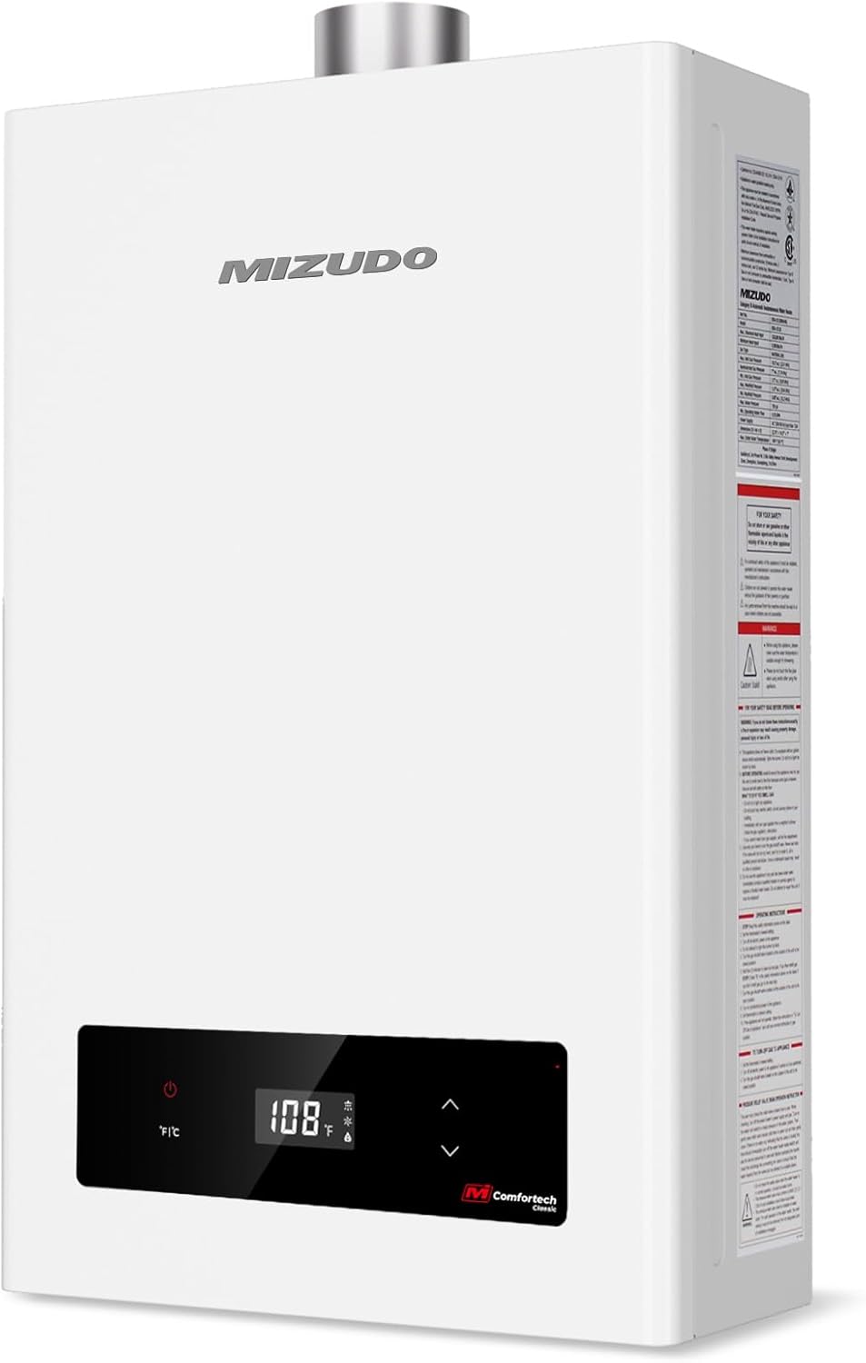 Instant Hot Water Anywhere - MIZUDO 4.0 GPM Tankless Heater