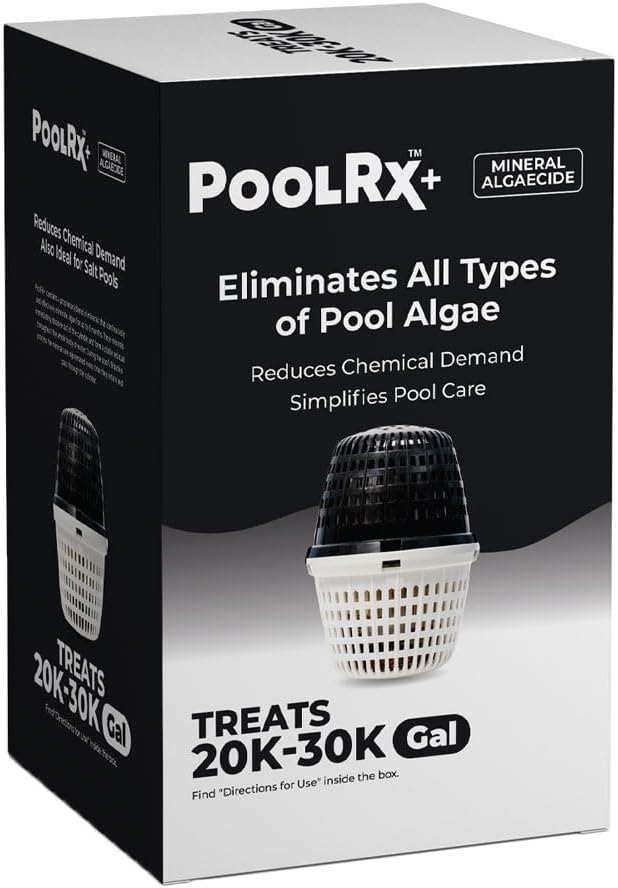 PoolRX+ Pool Unit for 20k-30k Gallons - Effective Algae Control