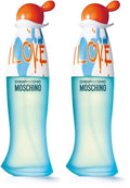 I love love MOSCHINO Eau De Toilette Spray Pack of 2 - Light, Fruity