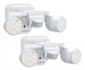 OREiN Motion Sensor Outdoor Lights 2 Pack - Dimmable Dusk to Dawn